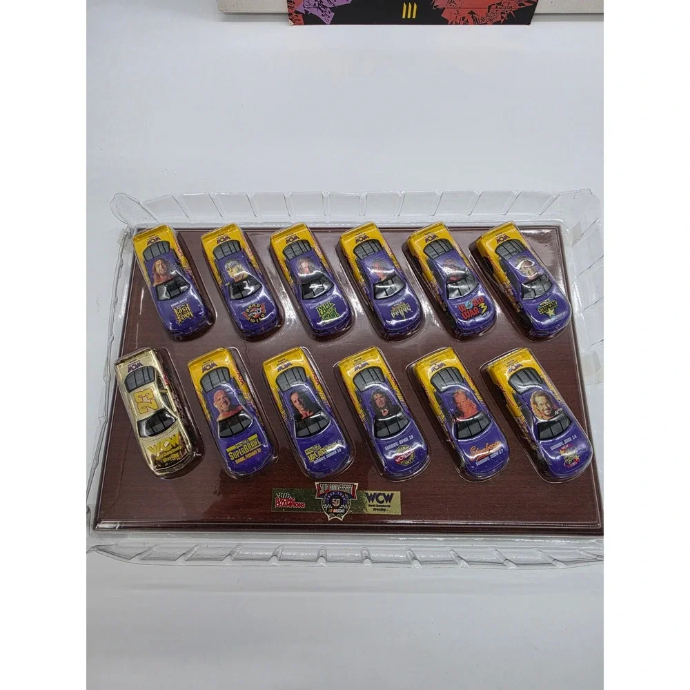 Racing Champions WCW NASCAR 50th Anniversary 12 Car Diecast Set COA 167/2500